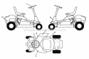 Decals Diagram and Parts List for WE261 2012-12 - 96022001103 Weed Eater Lawn Tractor